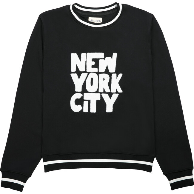 Women's New York City Sweatshirt, Black