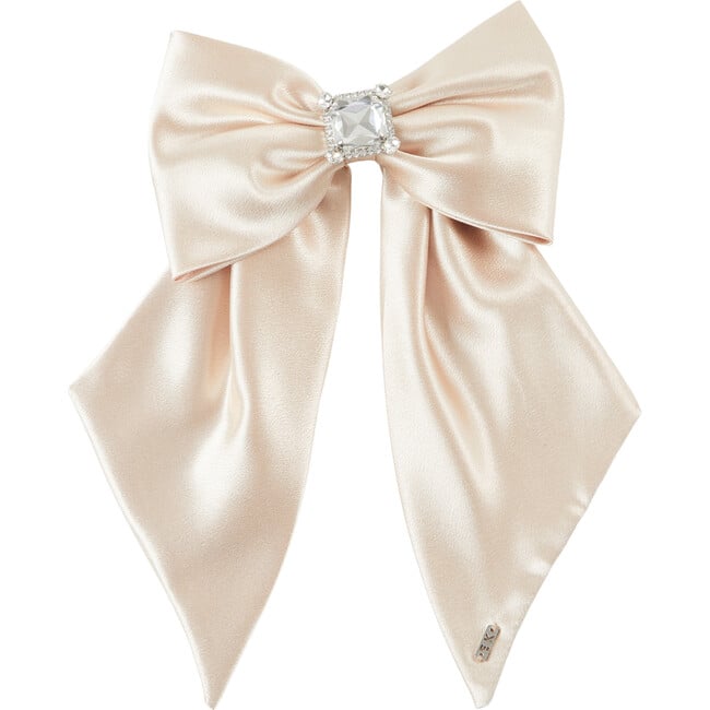 Women's Tracy Bow, Champagne - Hair Accessories - 1