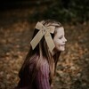 Big Velvet Bow, Porcelain - Hair Accessories - 2