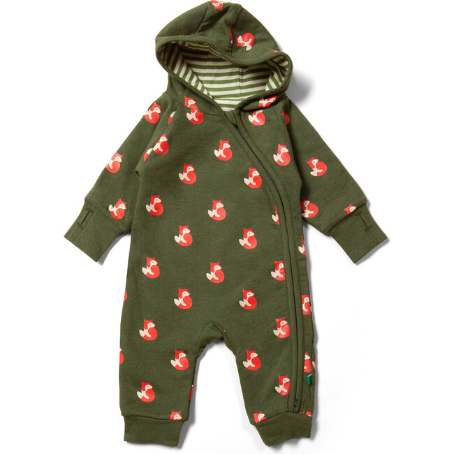 Reversible Double-Layer Hooded Snug As A Bug Suit, Little Fox