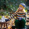 From One To Another Striped Long Sleeve Snug Knit Jumper, Honeycomb Rainbow - Sweaters - 5