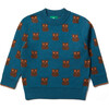 From One To Another Cotton Comfy Long Sleeve Knit Jumper, Owl - Sweaters - 1 - thumbnail