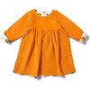 Day After Day Corduroy Reversible Long Sleeve Pockets Dress, Golden Ochre - Dresses - 1 - thumbnail