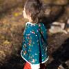 Cosy Sherpa Fleece Reversible Long Sleeve Poppers Jacket, Enchanted Forest - Jackets - 2