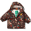 Adventure Recycled Waterproof Hooded Winter Coat, Magic Forest - Raincoats - 1 - thumbnail