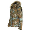 Women's Tuscany II Ski-Ready Regular Fit Faux Fur Hooded Jacket, Vintage Camo - Parkas - 3