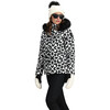 Women's Tuscany II Ski-Ready Regular Fit Faux Fur Hooded Jacket, Snow Geo - Parkas - 6