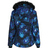 Women's Tuscany II Ski-Ready Regular Fit Faux Fur Hooded Jacket, Night Bloom - Parkas - 2