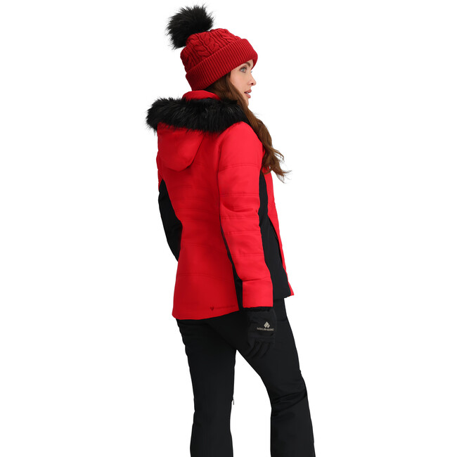 Women's Tuscany II Ski-Ready Regular Fit Faux Fur Hooded Jacket, Patrol - Parkas - 7