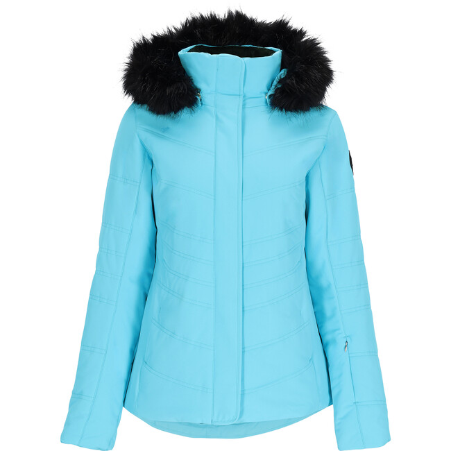 Women's Tuscany II Ski-Ready Regular Fit Faux Fur Hooded Jacket, Fly Away