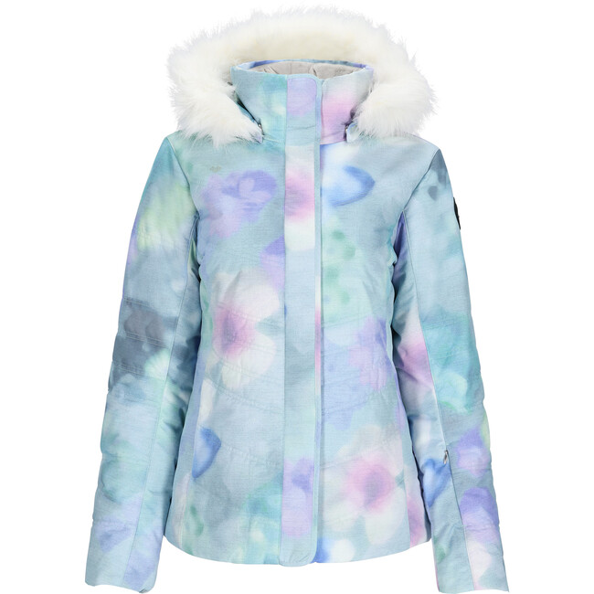 Women's Tuscany II Ski-Ready Regular Fit Faux Fur Hooded Jacket, Flurry Blurry