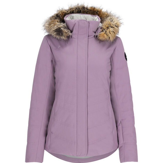 Women's Tuscany II Ski-Ready Regular Fit Faux Fur Hooded Jacket, Lupine