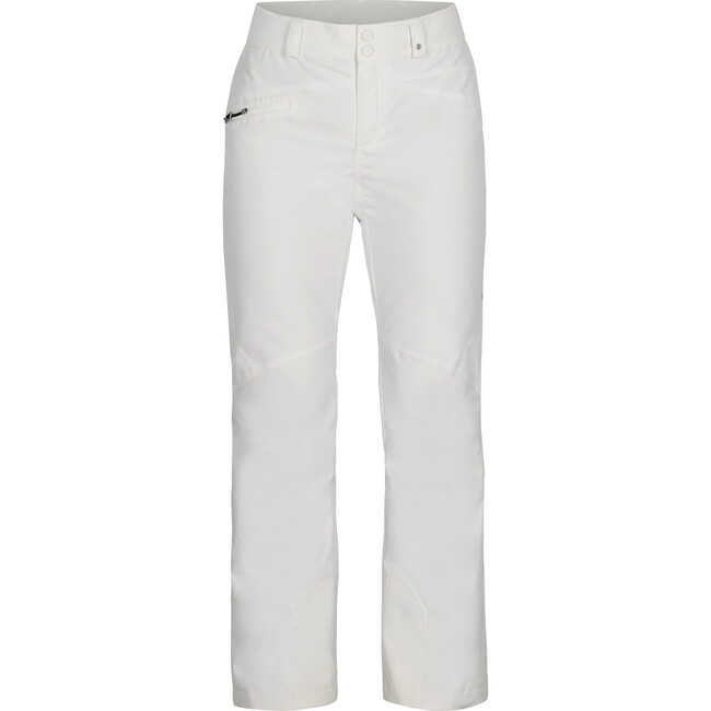 Women's Malta Ski Contour Regular Fit Zipper Hand Pocket Pant, White