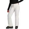 Women's Malta Ski Contour Regular Fit Zipper Hand Pocket Pant, White - Snow Pants - 4