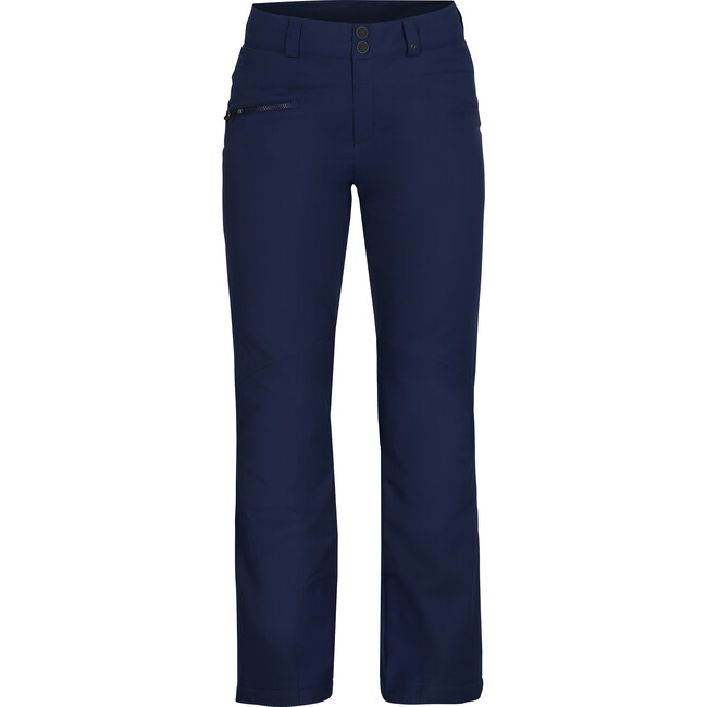 Women's Malta Ski Contour Regular Fit Zipper Hand Pocket Pant, Midnight Navy