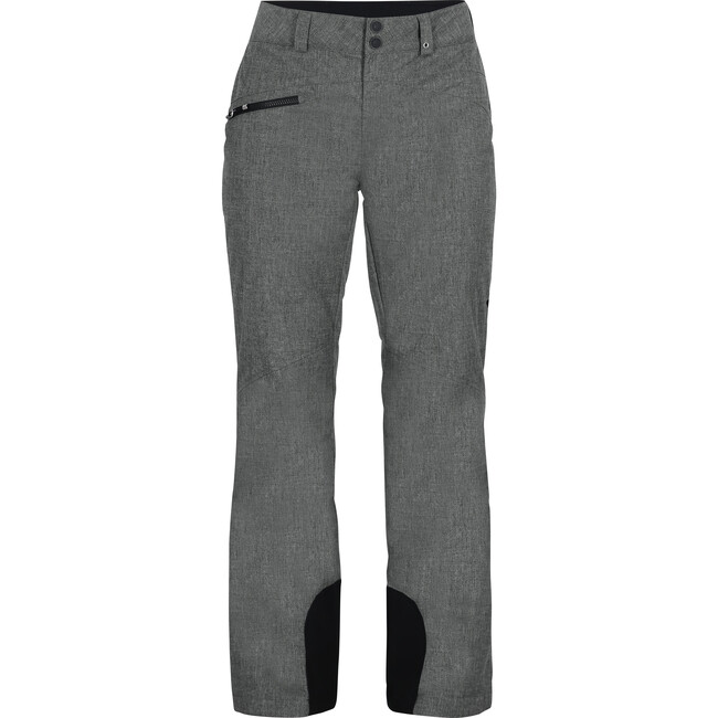 Women's Malta Ski Contour Regular Fit Zipper Hand Pocket Pant, Charcoal