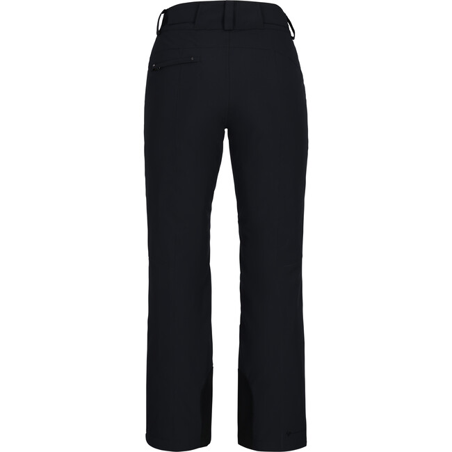 Women's Malta Ski Contour Regular Fit Zipper Hand Pocket Pant, Black - Snow Pants - 2