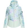 Women's Cosima Down 2-Way Stretch Regular Fit Hooded Jacket, Flurry Blurry - Parkas - 1 - thumbnail