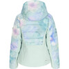 Women's Cosima Down 2-Way Stretch Regular Fit Hooded Jacket, Flurry Blurry - Parkas - 2