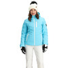Women's Cosima Down 2-Way Stretch Regular Fit Hooded Jacket, Fly Away - Parkas - 4