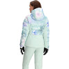 Women's Cosima Down 2-Way Stretch Regular Fit Hooded Jacket, Flurry Blurry - Parkas - 5