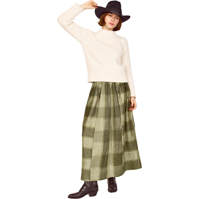 Women's Verona Skirt, Olive - Skirts - 3