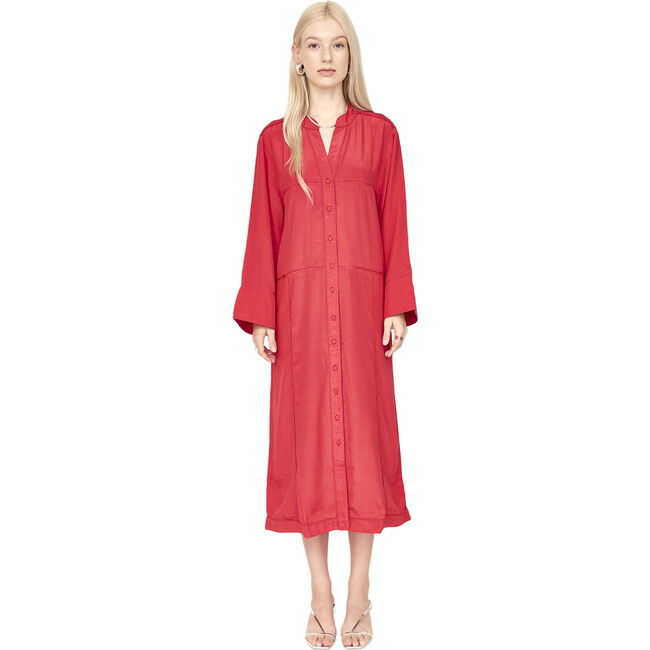 Women's Malmo Dress, Red - Dresses - 1