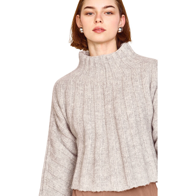 Women's Winslow Sweater, Dove Grey - Sweaters - 4