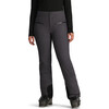 Women's Bliss 2-Way Stretch Regular Fit Adjustable Waist Hip Pocket Pant, Basalt - Snow Pants - 4
