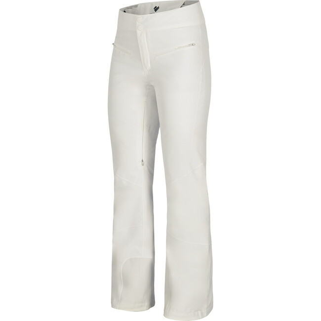 Women's Bliss 2-Way Stretch Regular Fit Adjustable Waist Hip Pocket Pant, White - Snow Pants - 3