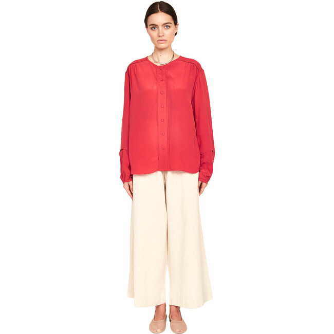 Women's Dakota Blouse, Red