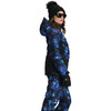 Women's Cosima Down 2-Way Stretch Regular Fit Hooded Jacket, Night Bloom - Parkas - 7