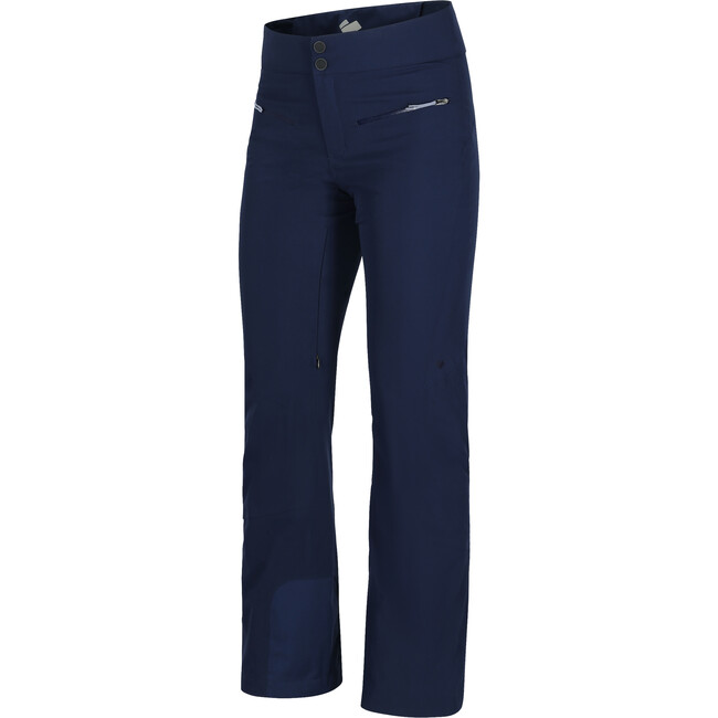 Women's Bliss 2-Way Stretch Regular Fit Adjustable Waist Hip Pocket Pant, Midnight Navy - Snow Pants - 3