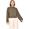 Women's Winslow Sweater, Olive - Sweaters - 4