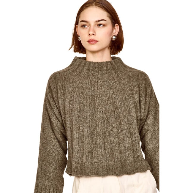 Women's Winslow Sweater, Olive - Sweaters - 5