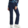 Women's Bliss 2-Way Stretch Regular Fit Adjustable Waist Hip Pocket Pant, Midnight Navy - Snow Pants - 4