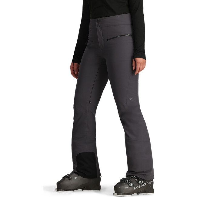 Women's Bliss 2-Way Stretch Regular Fit Adjustable Waist Hip Pocket Pant, Basalt - Snow Pants - 6