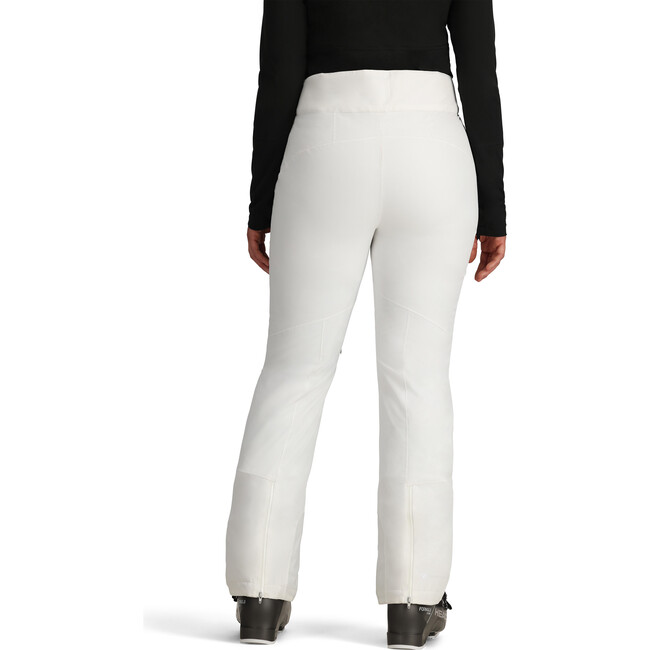Women's Bliss 2-Way Stretch Regular Fit Adjustable Waist Hip Pocket Pant, White - Snow Pants - 5