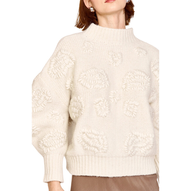 Women's Cusco Pullover, Ivory - Sweaters - 4