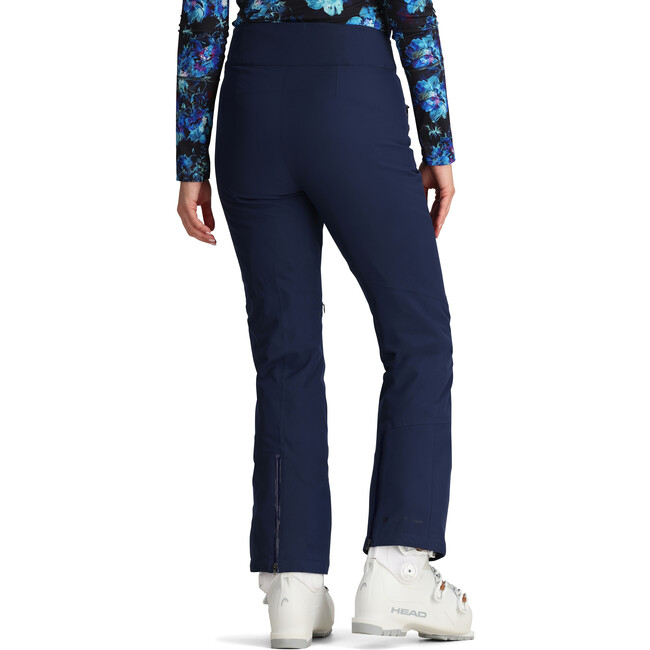 Women's Bliss 2-Way Stretch Regular Fit Adjustable Waist Hip Pocket Pant, Midnight Navy - Snow Pants - 5