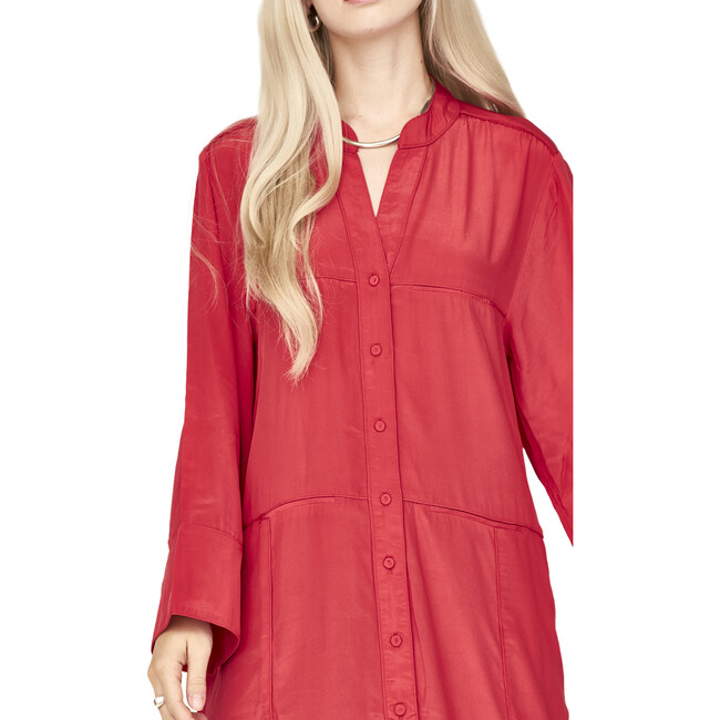 Women's Malmo Dress, Red - Dresses - 6