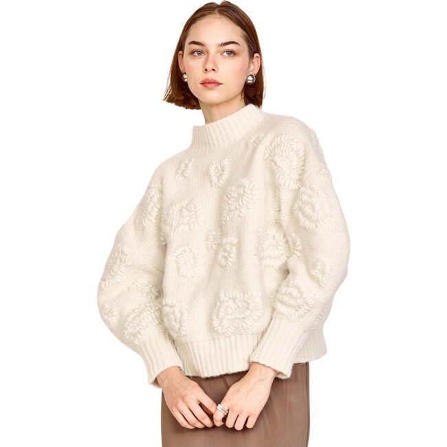 Women's Cusco Pullover, Ivory - Sweaters - 5