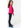 Girls Tlc High Rise Elastic-Free Waistband Leggings, Jet Black - Leggings - 3