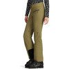 Women's Bliss 2-Way Stretch Regular Fit Adjustable Waist Hip Pocket Pant, Smokey Olive - Snow Pants - 6