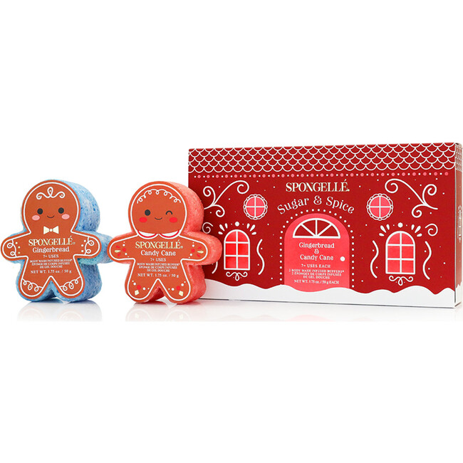 Holiday Gingerbread Gift Set, Sugar & Spice - Body Cleansers & Soaps - 1