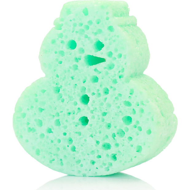 Snowman Body Wash Infused Buffer, Winter Jasmine - Body Cleansers & Soaps - 2