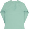 Sun-Safe Unlined Crew Neck Raglan Long Sleeve Slim-Fit Rashguard, Meadow Green - Rash Guards - 4