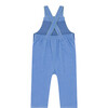 Babys Corduroy Adjustable Straps Elastic Back Snap Overalls, Lagoon Blue - Overalls - 6