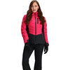 Women's Cosima Down 2-Way Stretch Regular Fit Hooded Jacket, Showstopper - Parkas - 4