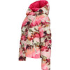 Women's Calypso Down Winter Relaxed Fit Puffer Hodded Jacket, Blooming Camo - Puffers & Down Jackets - 3